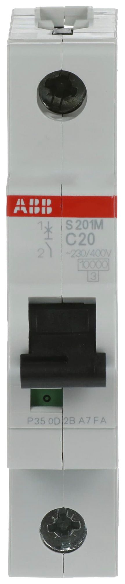 Disjoncteur ABB S201M-C20 20A C 10kA