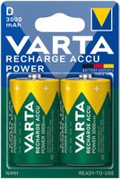 Accu VARTA Ready To Use NiMH HR20/D, 1.2V, 3.0Ah, blister a 2 pezzi