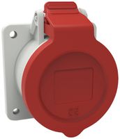 Prise CEE INC Bals INNOLINQ 4P 16A 400V rouge 6h IP54 borne sans vis 75×75mm