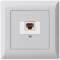 UP-Anschlussdose kallysto.line 1×RJ45u hellgrau