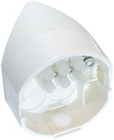 Zoccolo per angolo interno Luxomat per RC-Plus next bianco