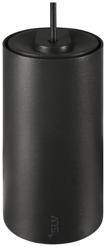 LED-Pendelleuchte SLV NUMINOS S 48V AD 16W 1200lm 940 DALI Ø60 schwarz/Silber