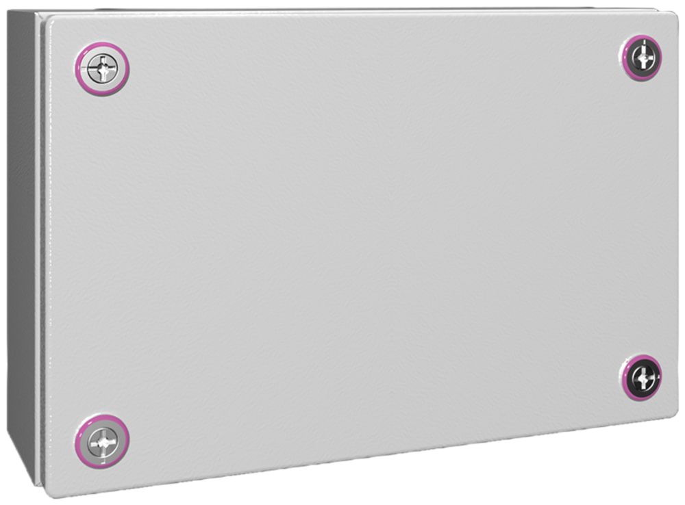 Petit boîtier Rittal KX Jonction, IP66, 300×200×120mm, tôle d'acier