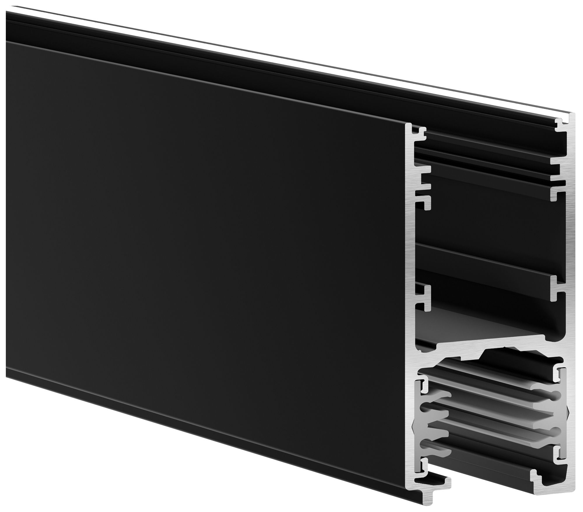 AP-Stromschiene Sylvania Lytespan H 220…240V 3-Phasen DALI Al 3m schwarz