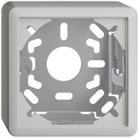 Kappe mit Grundplatte 39mm EDIZIOdue hellgrau