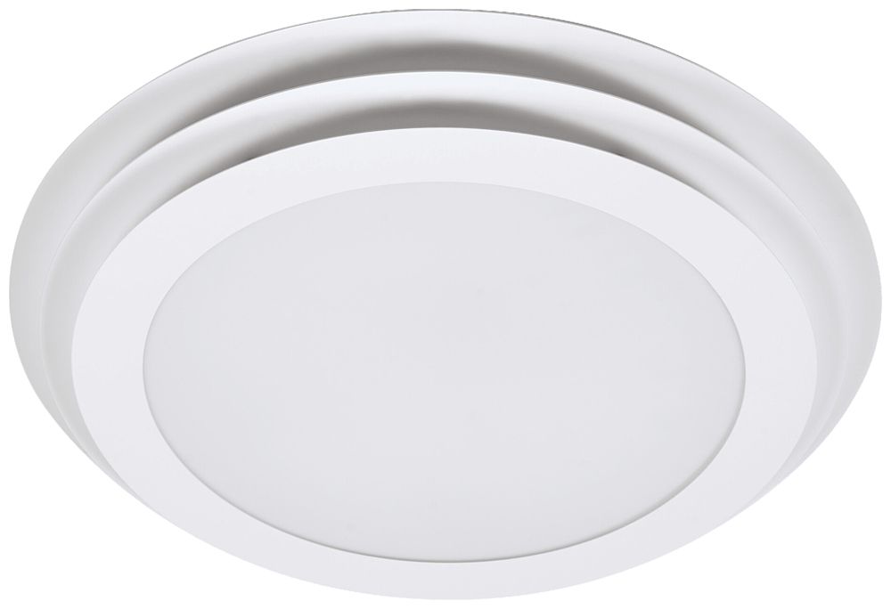 LED-Deckenleuchte LEDVANCE ORBIS SPIRAL Layer 38W 2140lm 3000K Ø500mm weiss