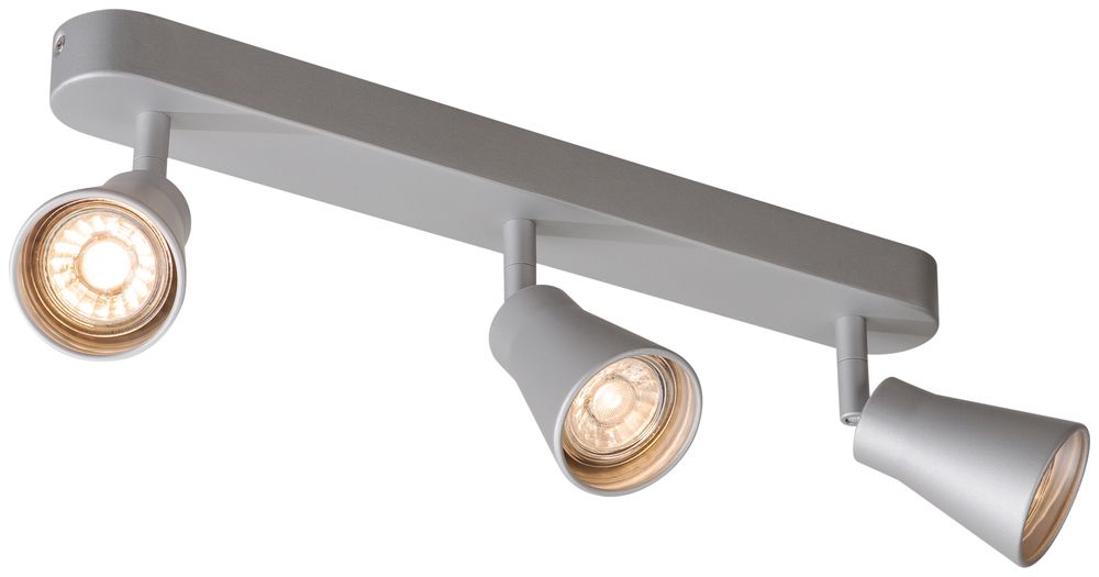 Decken-/Wandleuchte SLV AVO TRIPLE CW GU10 3×50W 400×95×115mm silber