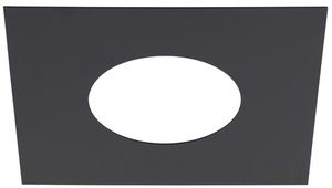 EB-Rahmen SLV NUMINOS M eckig 240×240mm/Ø120mm schwarz