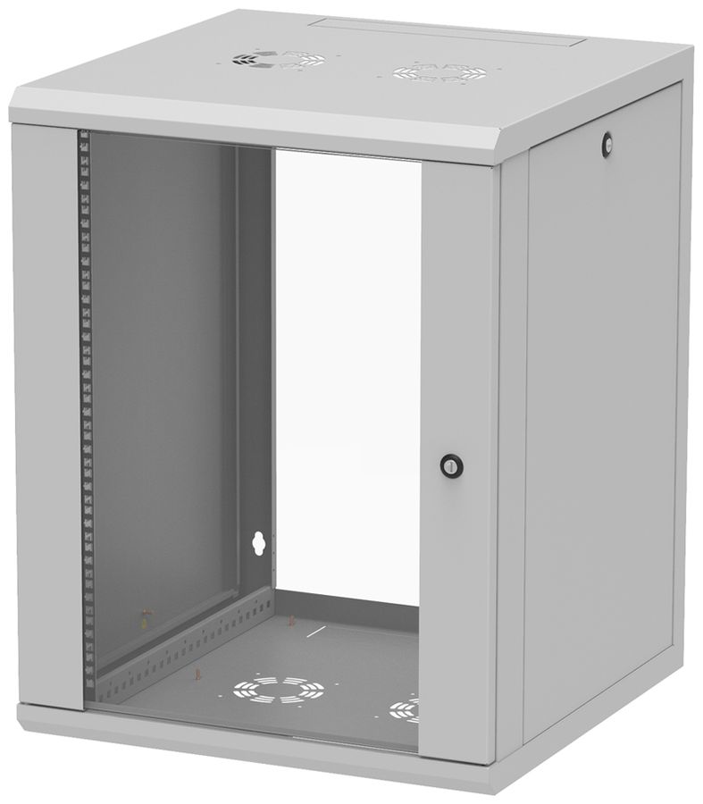 Netzwerk-Wandgehäuse 19" Z-Cube 15HE 767×600×600mm 60kg grau IP20