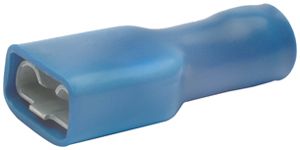 Flachsteckhülse FERR RSVY vollisoliert PA 4.8×0.5mm 1.5…2.5mm² bl