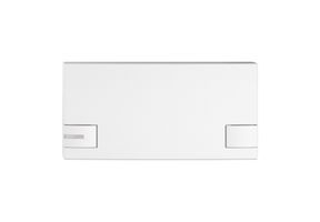 Pulsante 1/2 EDIZIO.liv KNX e UNI con SNAPFIX® con LED comando a 2 tasti bi