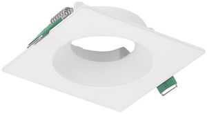 Cadre de montage LUDOSPOT 50 SQUARE FIX, 70mmØINC, IP44, blanc