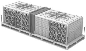 UP-Doppelschalungskasten Multibox XL 575×208×152 mm