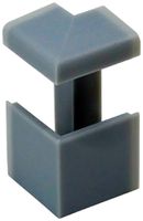 Ausseneck ELBRO 60×20mm 90° Silber