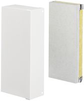 Piastra terminale tehalit FWK 3E E30 100×260mm, bianco traffico