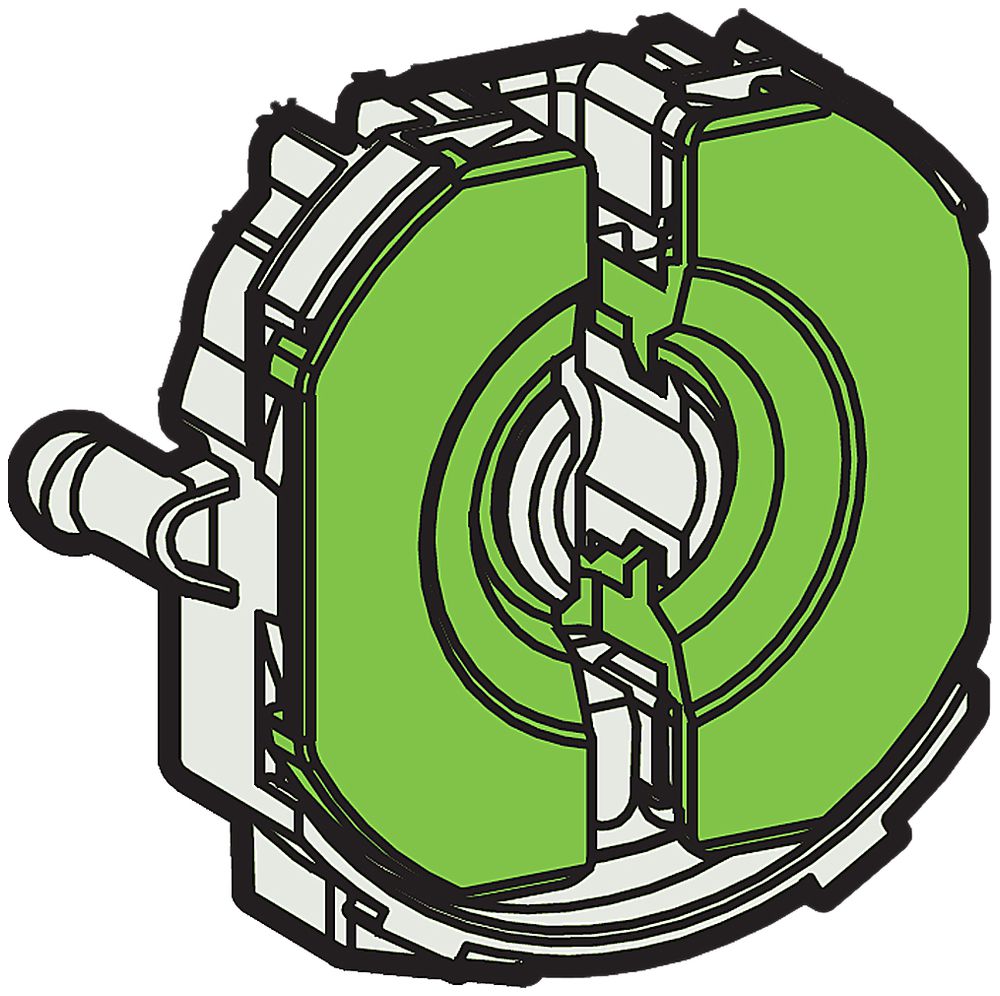 Lampenfassung G13, 3345/FAU-9.5-TR, ungefedert, mit Steckklemmen