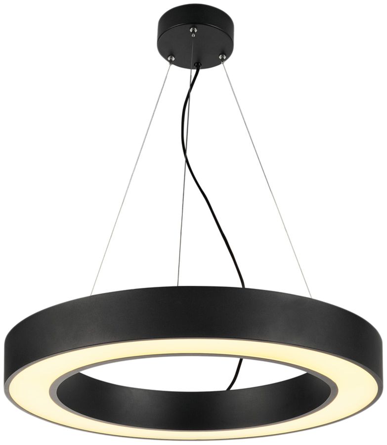 LED-Pendelleuchte SLV MEDO RING 60 33W 2200lm 3000K IP20 schwarz
