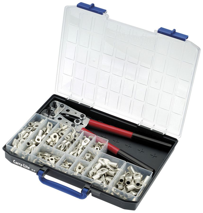 Sortimentskasten CIMCO WM 280-teilig 6…50mm²