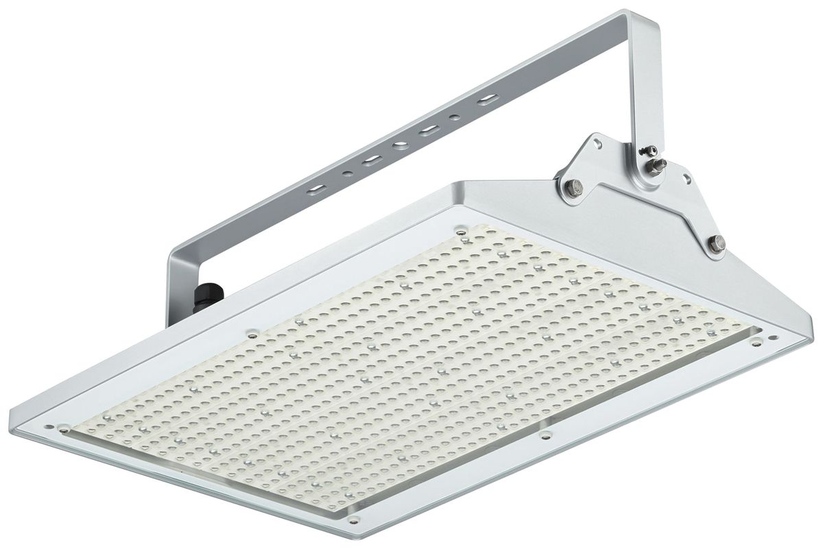 Proiettore capannone LED GentleSpace BR 152W 25000lm 840 IP65 WB DALI 417×654