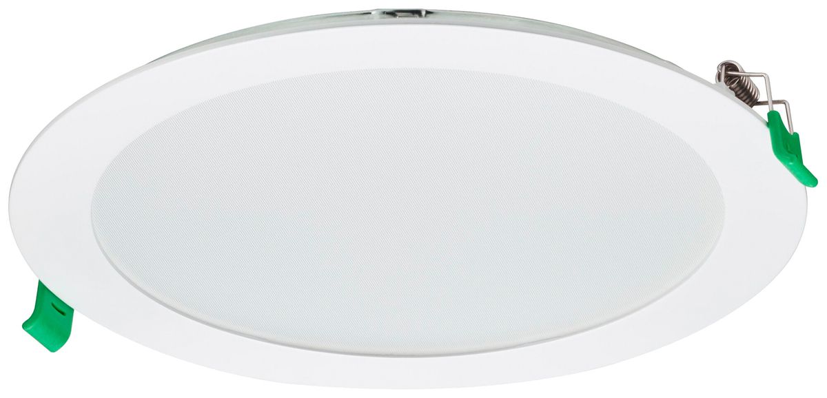 Plafoniera LED INS Philips CoreLine 18W 2100lm 3000…4000K IP44 DALI Ø218 bianco