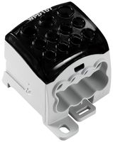 Verteilerblock WM WPD 107 1P 270A 1×Eing 10×Ausg 1.5…35mm² 1.5…95mm²