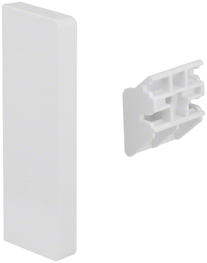 Embout de fermeture tehalit SL20080 avec lèvre flexible, blanc trafic