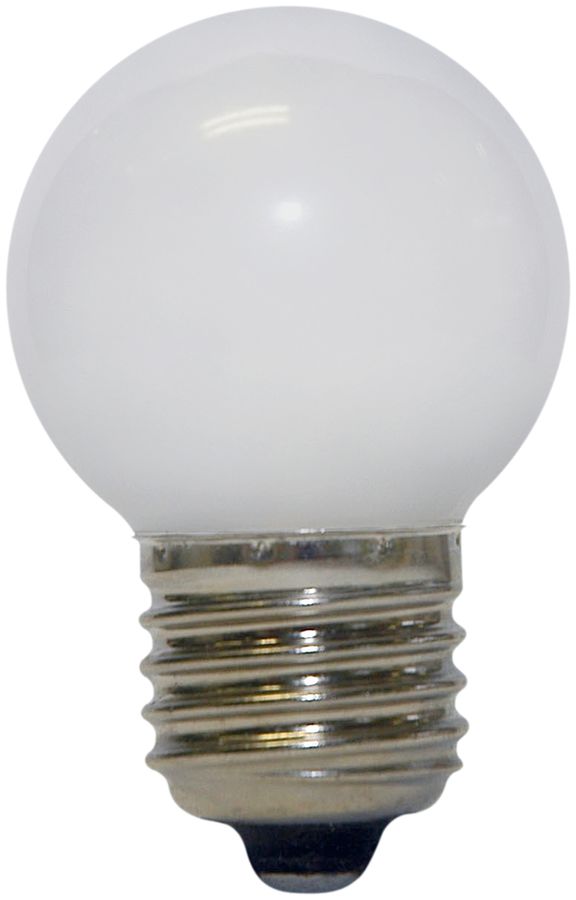 Lampe décorative dép. E27 1W 230V Deco Golf Ball, 7 LED blanc chaud