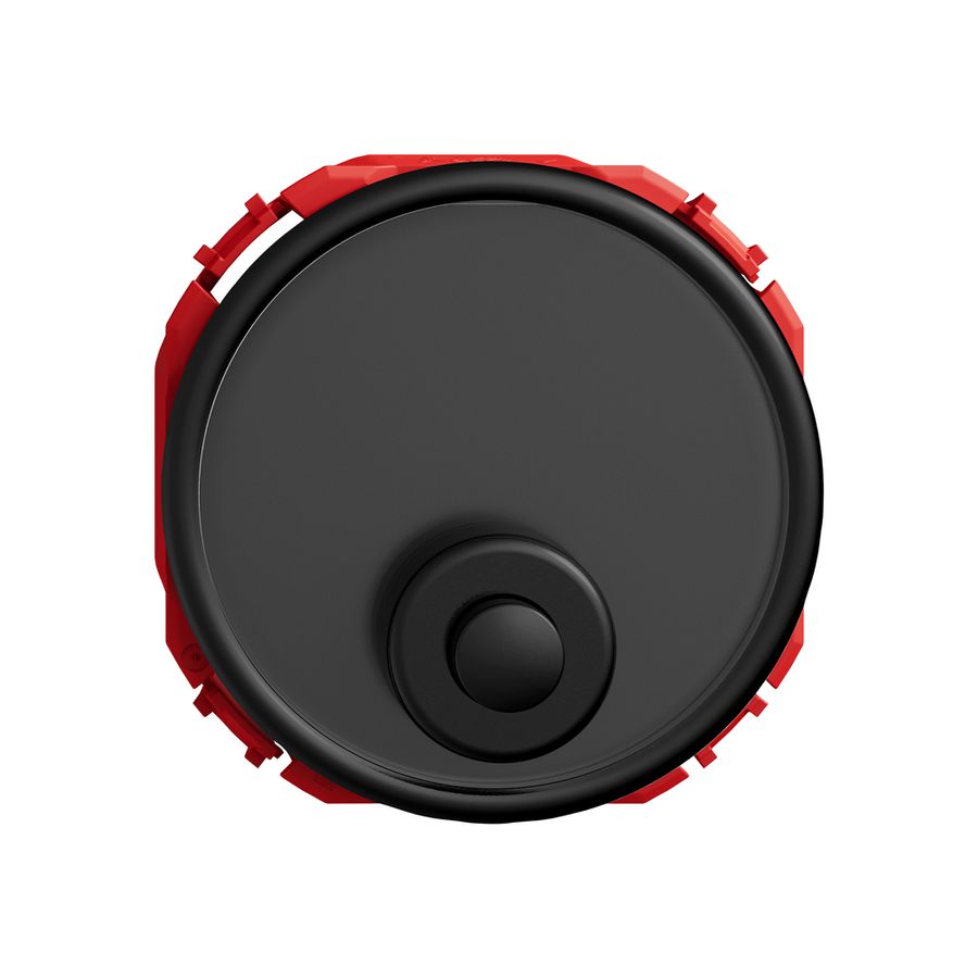 Poussoir de sonnerie STANDARDdue SNAPFIX® 6A 250V étiquette no