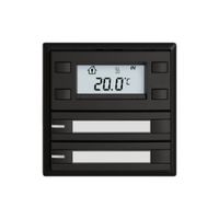 Pulsante RTH EDIZIO.liv SNAPFIX® c.RGB-LED targ.2×tasti com.2T ne