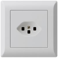 UP-Steckdose kallysto.line T23 hellgrau mit Steckklemmen