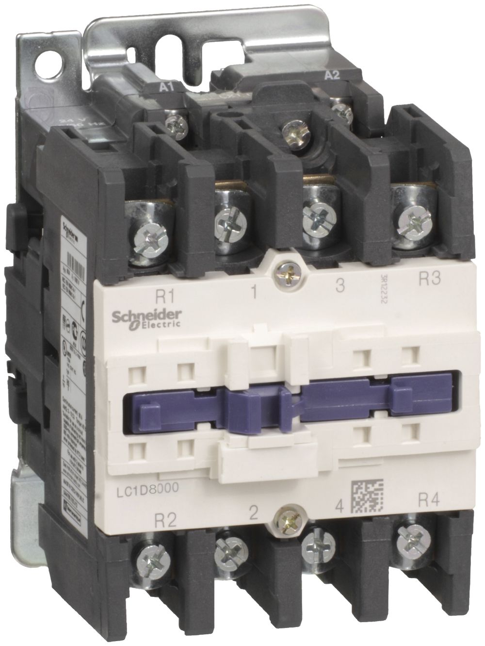 Schütz Schneider Electric LC1-D80004B7 24VAC
