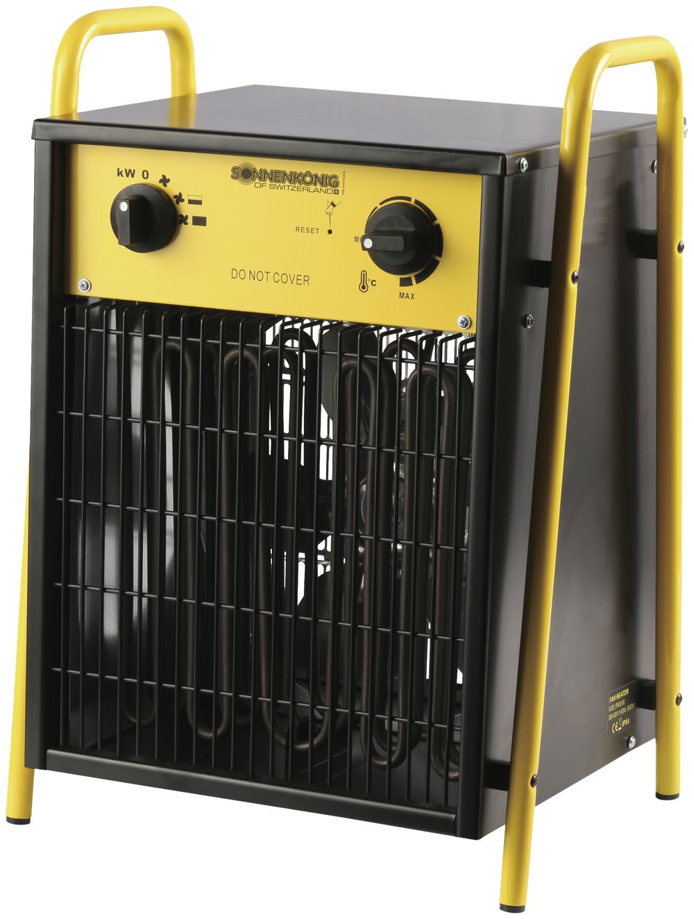 Ventilatore di riscaldamento VENTUS 1500 95…15000W 400V CEE32 300m³ 14.5kg no/gi