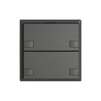 Pulsante universale EDIZIO.liv UNI SNAPFIX® 5…48V s.LED 2× com.2T grs