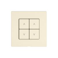 Bedienaufsatz zu Storenschalter EDIZIO.liv Wiser SNAPFIX® 2K 4T cr