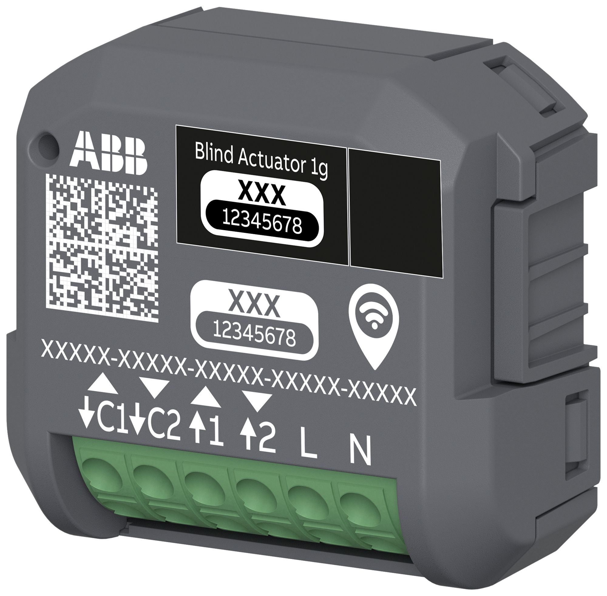 Attuatore per persiana INS RF ABB-free@home 62831 U-WL-500 1-volte 4A/230VAC