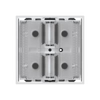 Poussoir KNX KAL p.2×touches 4×points actionnables LED blanc