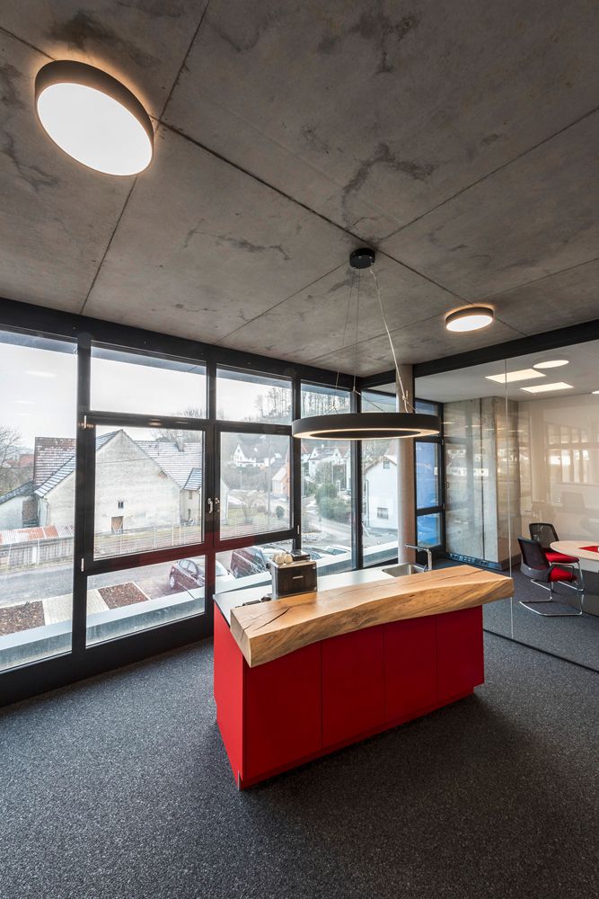 LED-Deckenleuchte SLV MEDO PRO 60 37W 5500lm 930/940 IP50 DIM Ø600mm schwarz