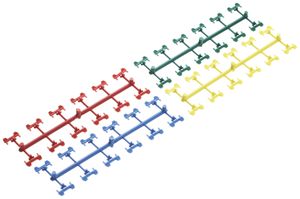 Farbcodierclip Basic-HD 12×blau