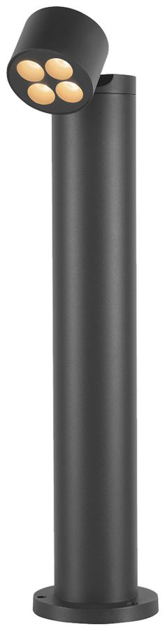 LED-Wegeleuchte SLV R-CUBE 75 15W 800lm 2700/3000K IP65 Ø100×700 anthrazit