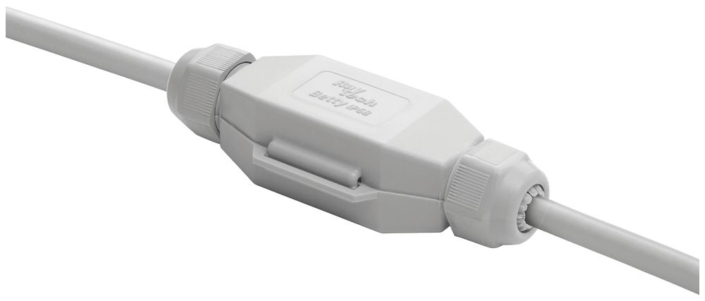 Manchon de jonction Raytech BETTY/6, avec gel, câble Ø 14…19mm, IP68 gris