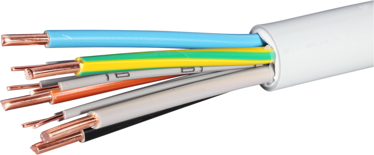 Kabel TT 5×10mm² + 5×1.5mm² 3LNPE + 5L grau Eca