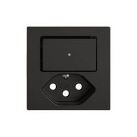 Montageset EDIZIO.liv SNAPFIX® für Kombi.T13 m.1 Knopf bel.m.Frontlinse sz