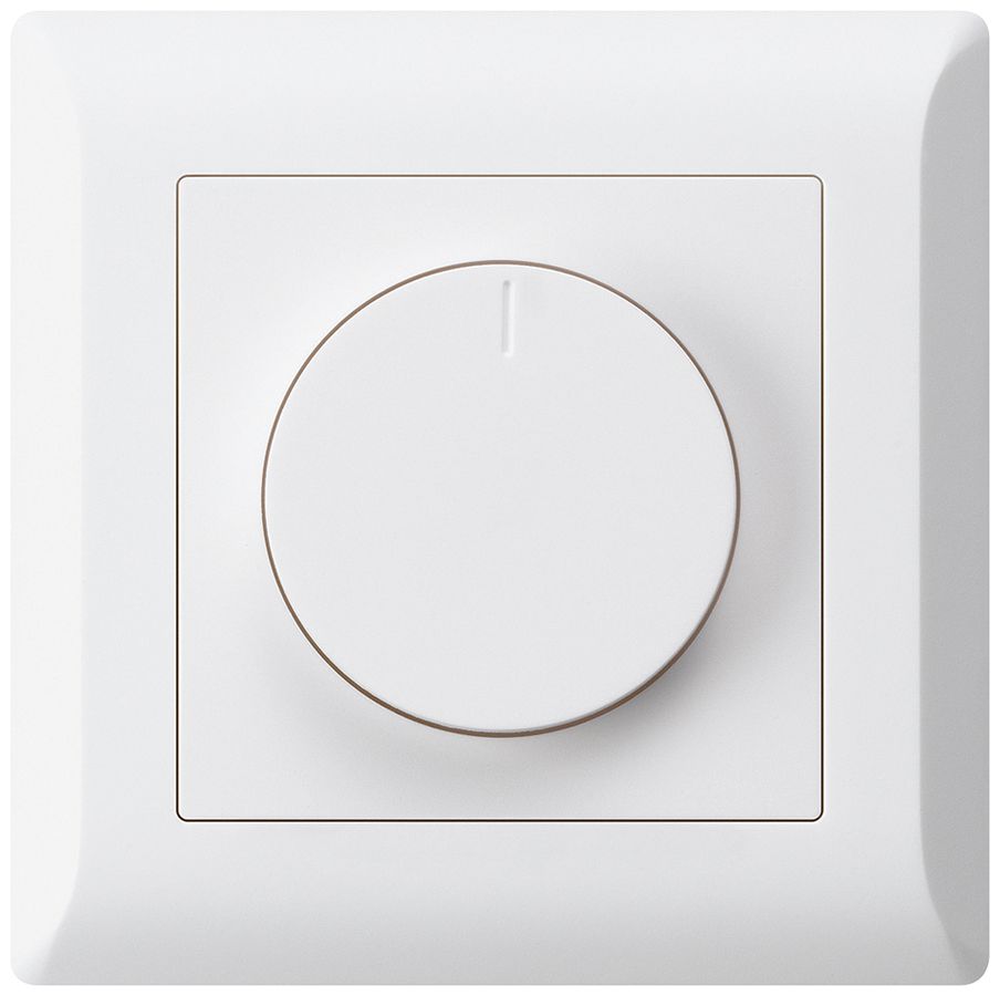 UP-Drehdimmer kallysto.line Phasenanschnitt 20…500VA weiss