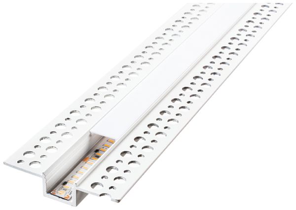 Profilé INC SG StripLine 1800×74×16mm aluminium blanc