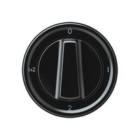 Drehschalter origin Serienschalter 1/1L 16A 250V 0-1-2-1+2 60×60mm schwarz