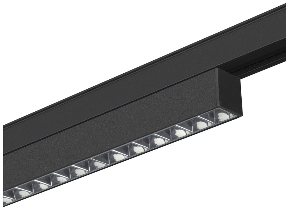 Spot LED SLV IN-LINE 44 14W 1250lm 940 35° DALI 48V AD 435×22mm nero