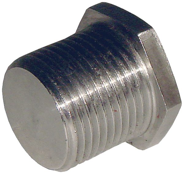 Verschlussstopfen 6-kant Stahl rostfrei M25