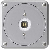 UP-Steckschlüsselschalter robusto ohne Klappdeckel 3/1P aluminium Kombi Vierkant