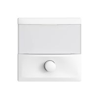 Taster mit Namensschild EDIZIOdue weiss