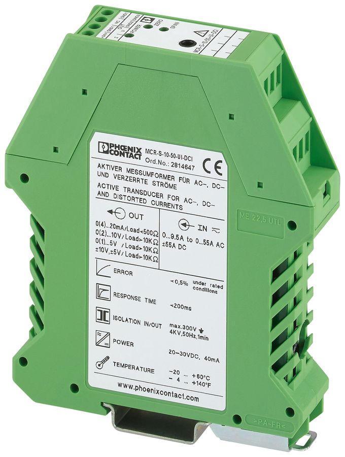 Convertisseur de courant PX MCR-S10-50-UI-DCI-NC